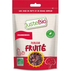 JUSTEBIO Juste Bio Cramberries bio 100g