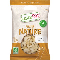 JUSTEBIO Juste Bio Noix de cajou crues bio 100g