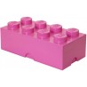 LEGO Storage Brick Boîte de Rangement rose x8