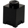 LEGO Storage Brick Boîte de Rangement noir x1