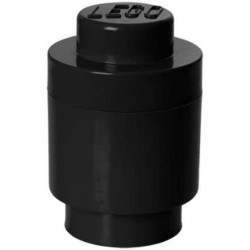 LEGO Storage Brick Boîte de Rangement x1 rond noir