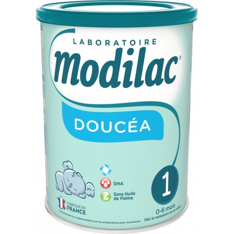 Modilac Lait bébé en poudre 1er âge Doucéa 820g