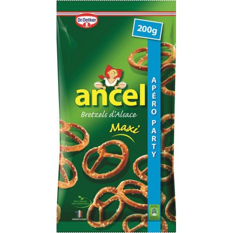 Ancel Biscuits apéritifs Bretzels maxi 200g