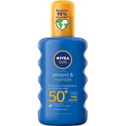 Nivea Crème solaire SPF50+ anthelios brume avec gel lavant 200ml