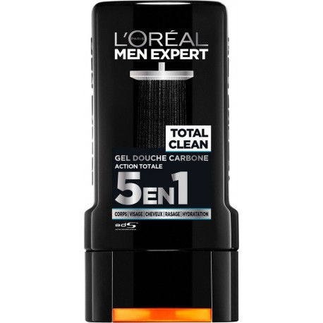 L'Oréal Men Expert Gel douche action totale 5 en 1 TOTAL CLEAN 300ml
