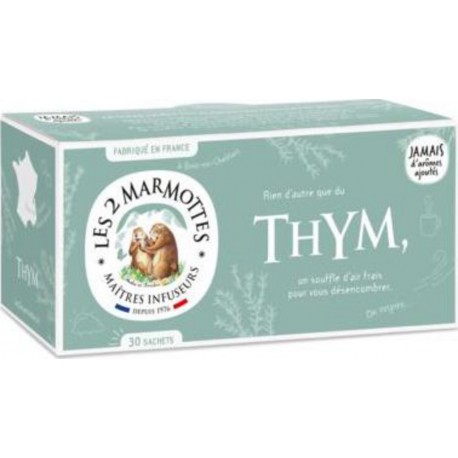 LES 2 MARMOTTES INFUSION THYM 35g