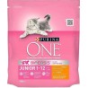 Purina One Croquettes Chat Junior 1 à 12 Mois Poulet 450g