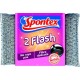 Spontex Tampon 2 Flash Ne Raye Pas Fibre Délicate Par 2