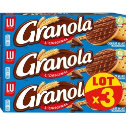 LU Biscuits sablés Granola L’Original Chocolat Lait 200g