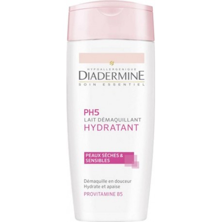 DIADERMINE PH5 Lait Démaquillant Hydratant Peaux Sèches & Sensibles 200ml