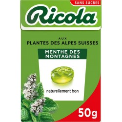 RICOLA MENTHE MONTAGNE 50g