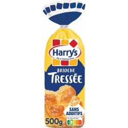 Harrys Brioche Tressée Nature 500g
