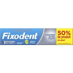 Fixodent Fixation Extra Forte Original et Antibactérien 70,5g
