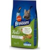 BREKKIES Croquettes Chien Rolls Au Foie 1,35Kg