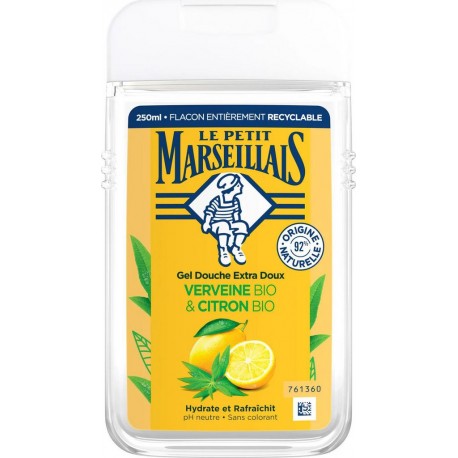 LE PETIT MARSEILLAIS Gel Douche Verveine & Citron 250ml