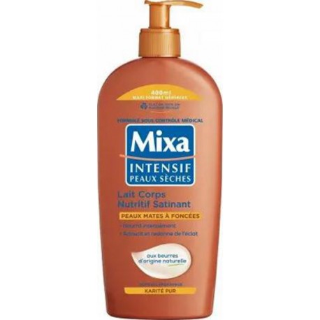 MIXA Lait corps nutritif satinant 400ml