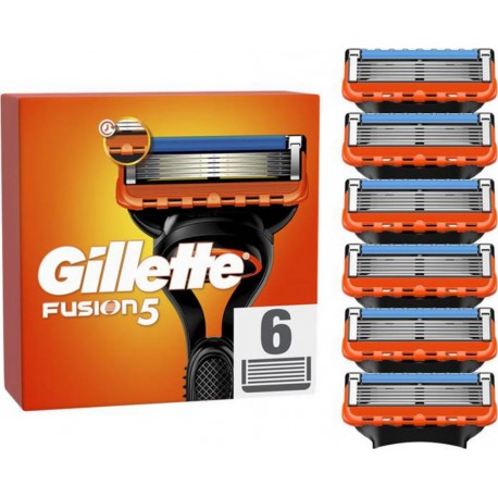 GILLETTE LAMES DE RASOIR POUR HOMME FUSION 5