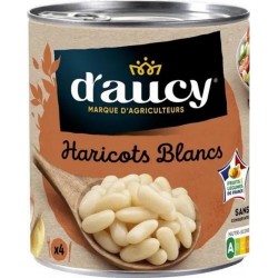D'aucy Haricots Blancs 500g