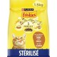 Friskies Croquettes Chats Stérilisés Dinde Poulet Légumes 1,5Kg