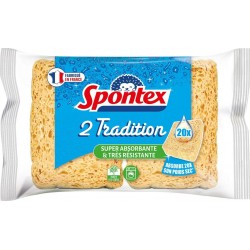 SPONTEX 2 EPONGES TRADITION
