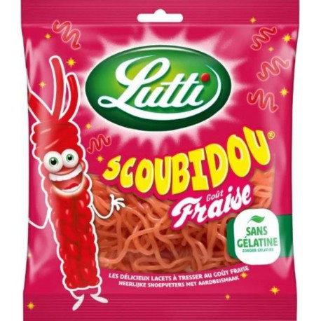LUTTI SCOUBIDOU FRAISE 200G