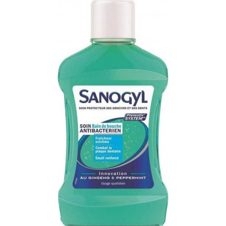 Sanogyl Bain De Bouche Antibactérien 500ml (lot de 3)