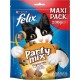 Felix Croquettes Chats Party Mix Original Poulet Foie Dinde Maxi Pack 200g (lot de 6)