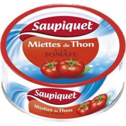 Saupiquet Miettes de Thon à la Tomates 160g (lot de 5)