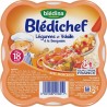 Blédina Blédichef Légumes et Volaille à la Basquaise (dès 18 mois) l’assiette de 260g (lot de 8)