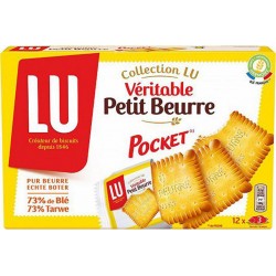 LU Collection LU Véritable Petit Beurre Pocket 300g (lot de 6)
