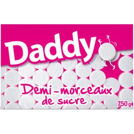Daddy Demi-morceaux de Sucre (lot de 6) 6x750g 4.5Kg