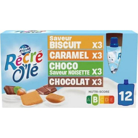 Récré O'lé Récré O’lé Multivariétés 4 Parfums x12 85g