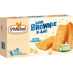 St Michel Mini Brownie Chocolat Blanc 240g (lot de 3)
