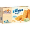 St Michel Mini Brownie Chocolat Blanc 240g (lot de 3)