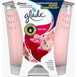 Glade Bougie I Love You la bougie de 129g