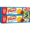 LU Pépito Biscuits nappés Chocolat au Lait 2x192g 384g