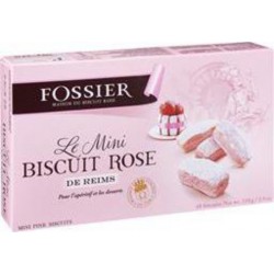 Fossier Le Mini Biscuits roses de Reims la boîte de 40 - 110g