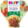 Hipp Biologique Plat bébé dès 12 mois, pâtes bolognaise