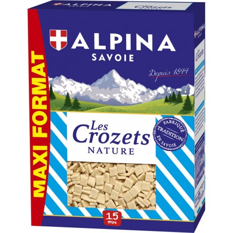 Alpina Savoie Pâtes Crozets Nature 600g