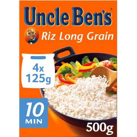 Uncle Ben’s Riz long grain 10mn 500g