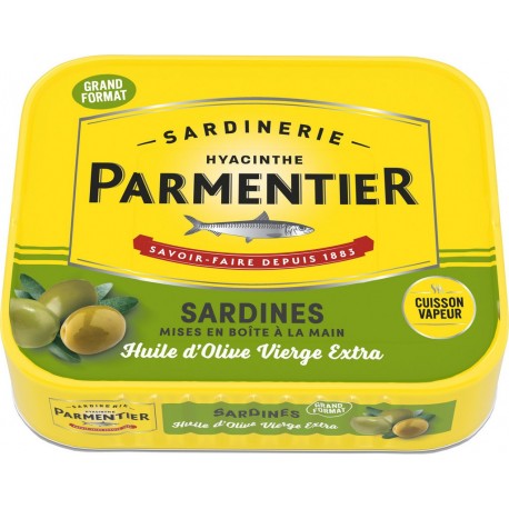 Parmentier Sardines à l'huile d'olive vierge extra 232g