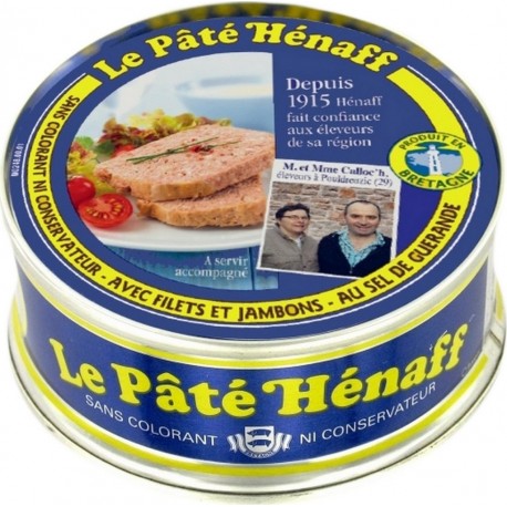 Henaff Pâté de porc au sel de guérande 78g