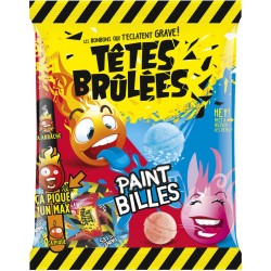 Tetes Brulees Bonbons Fraise Framboise kitache 135g