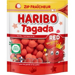 Haribo Bonbons Fraise Tagada zip fraicheur 220g