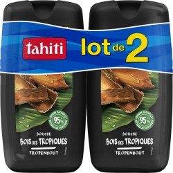 Tahiti Gel douche Bois des Tropiques 2x250ml 500ml