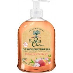 Le Petit Olivier Savon liquide parfum fleur de pêcher 300ml