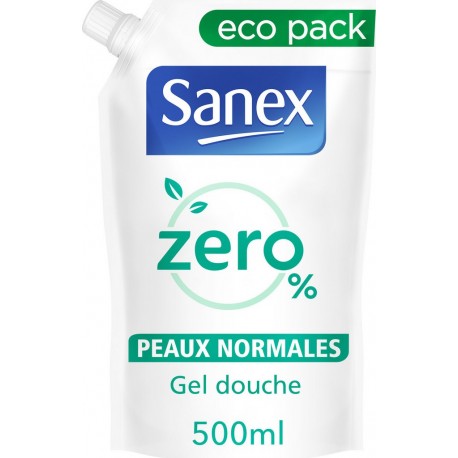 Sanex Gel douche zéro % peaux normales 500ml