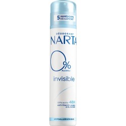 Narta Déodorant femme INVISIBLE 0% 200ml