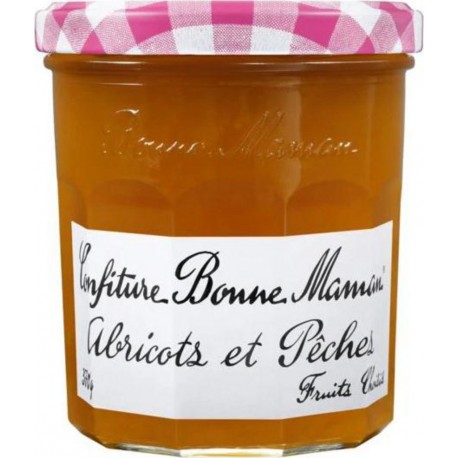BONNE MAMAN Confiture abricots/pêches 370g