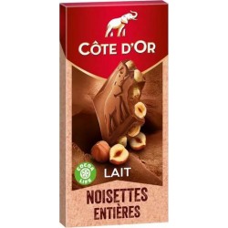 Côte d'Or Chocolat au Lait Noisettes Entières 4x180g